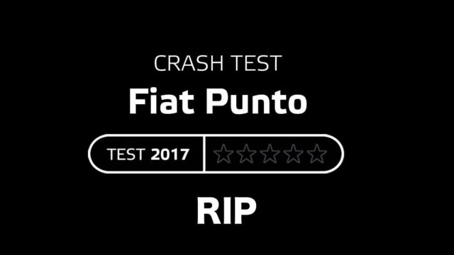 fiat punto crash test