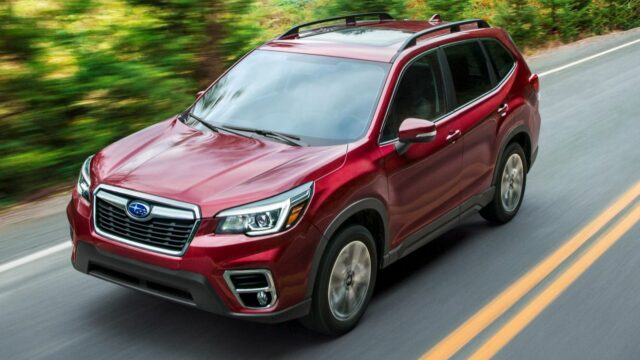 2019 Subaru Forester official picture