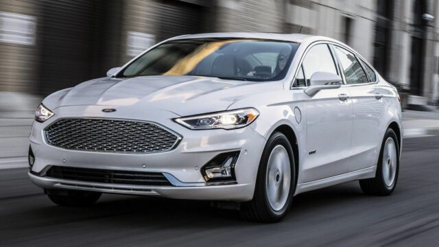 2019 ford fusion front