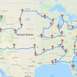 Chevrolet-American-Family-Road-Trip-Map