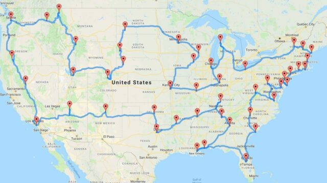 Chevrolet-American-Family-Road-Trip-Map