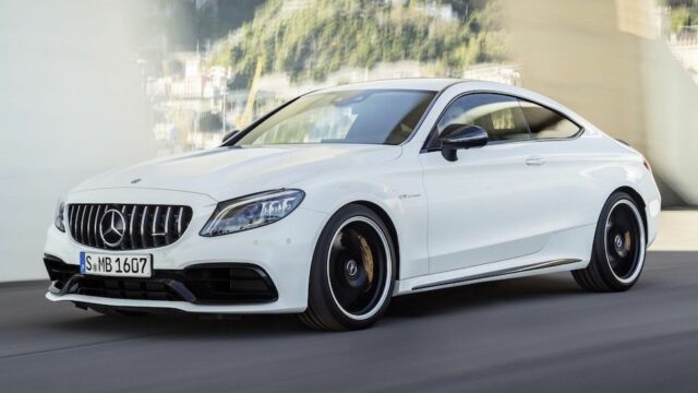 mercedes-amg c 63 coupe front