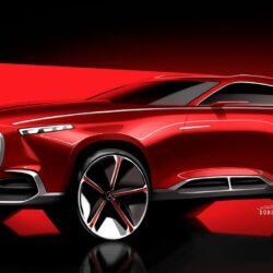 mercedes-maybach crossover vision front